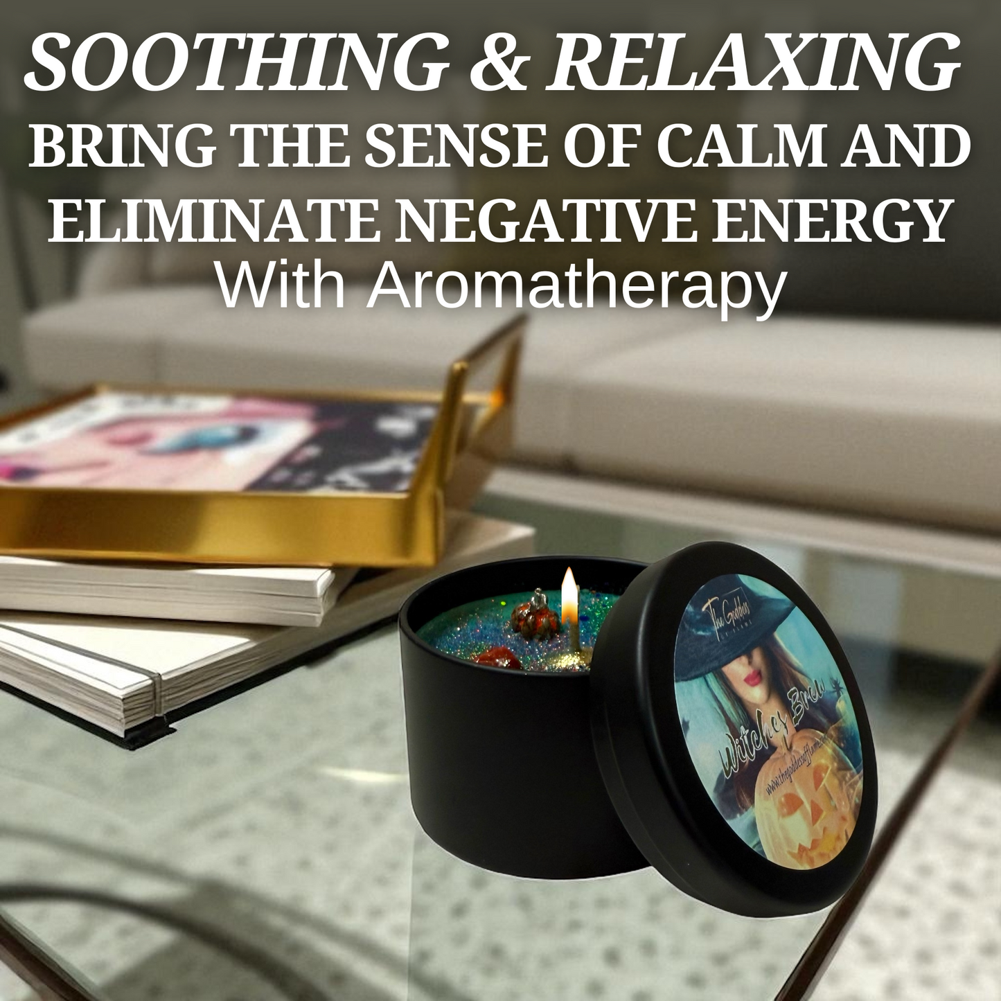 Magical Atmosphere Candle for Meditation and Rituals