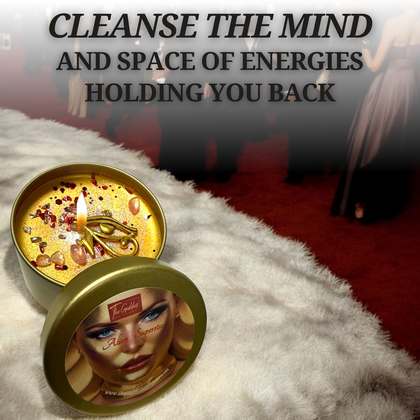 Alien Superstar Magic Candle