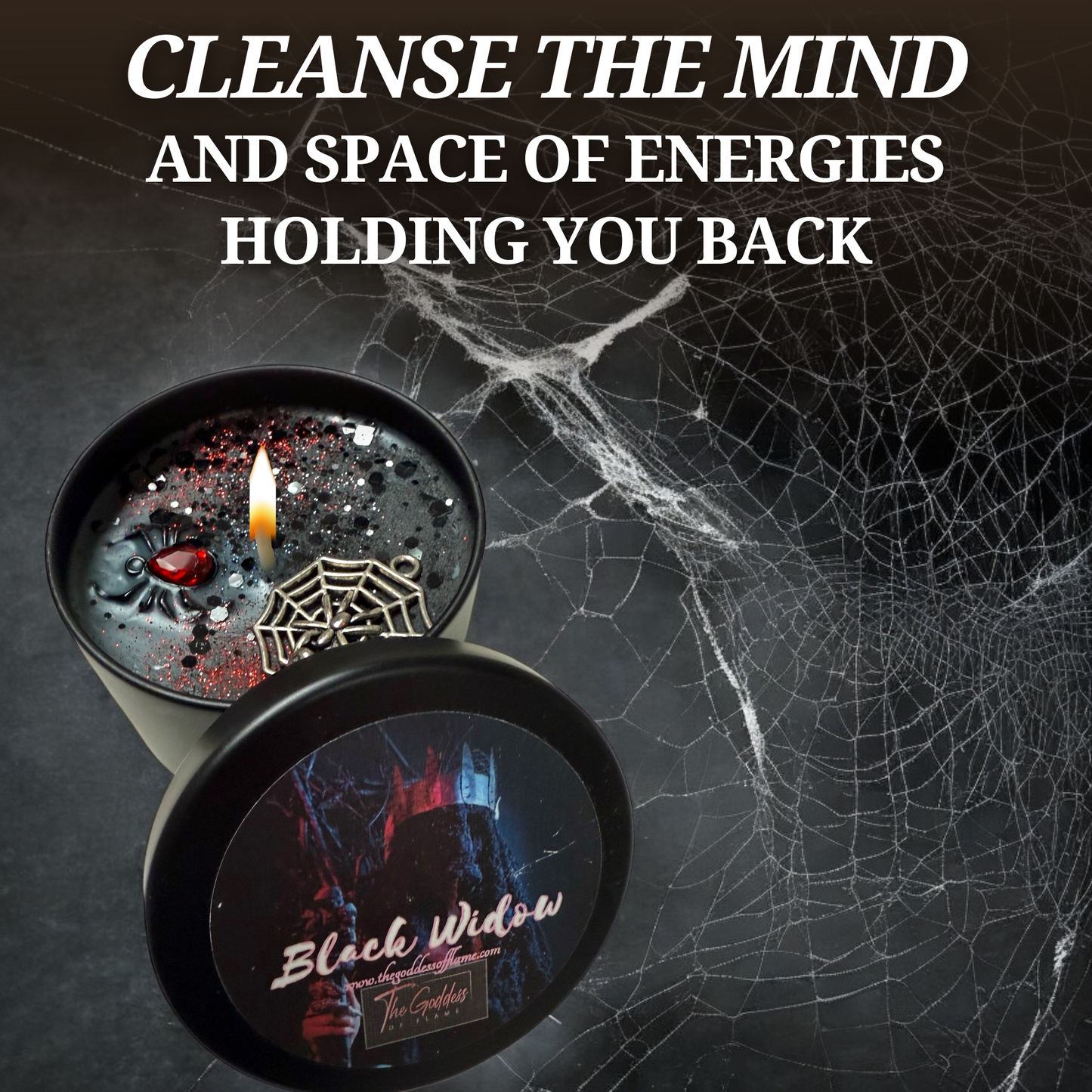 Black Widow Summoning Magic Candle