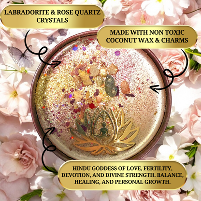 Parvati Goddess Conjuring Spell Candle- Balance, Healing & Personal Growth