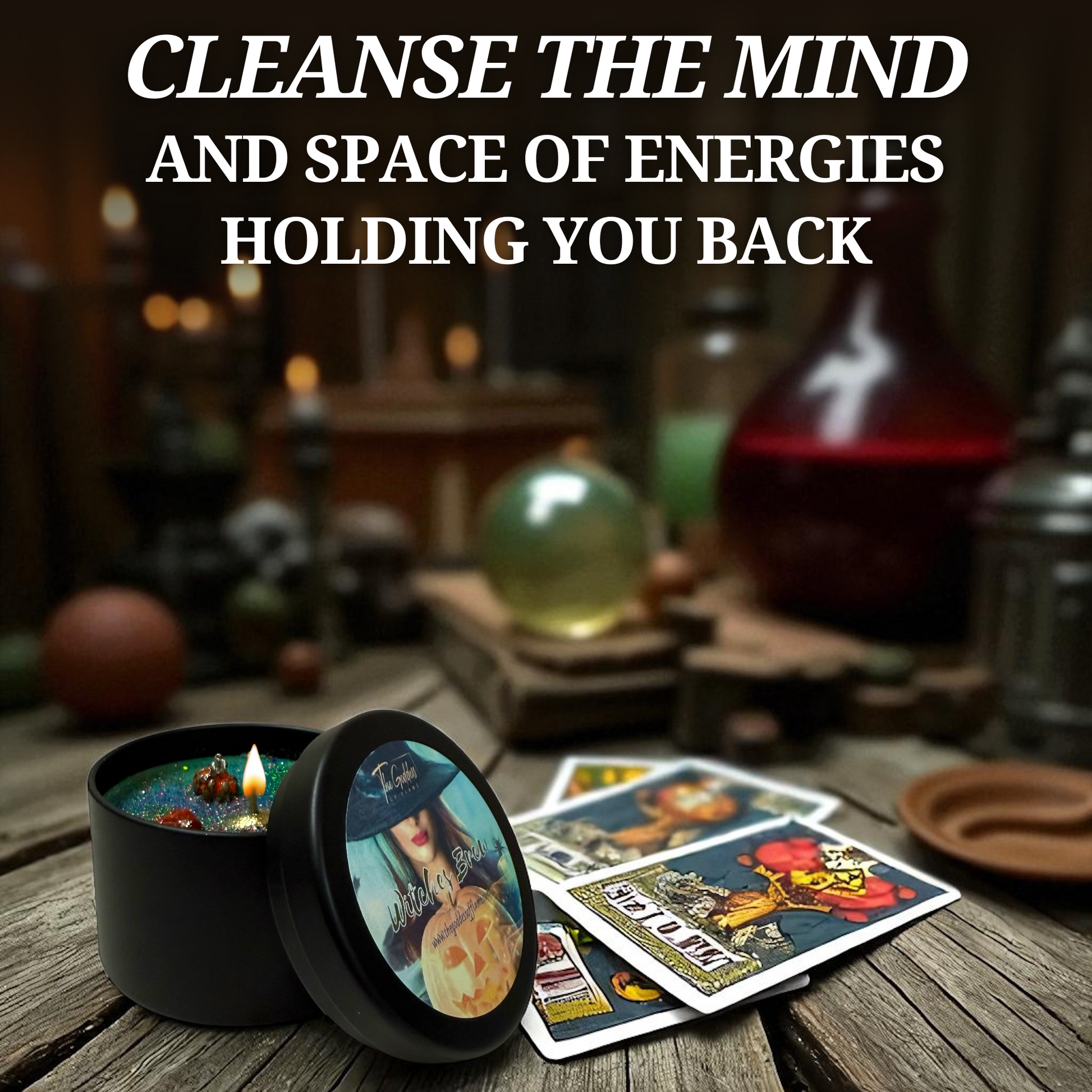 Witchcraft Inspired Witches Brew Candle with Clean Burn