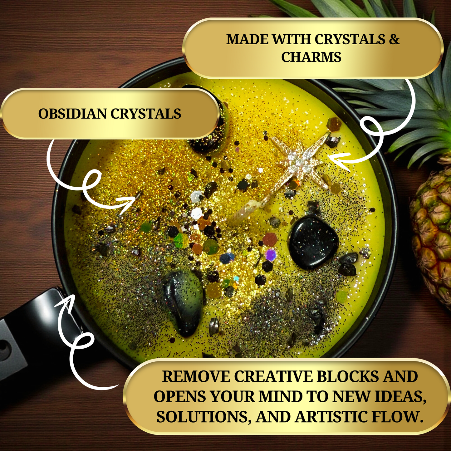 Coconut wax Creativity Candle product image