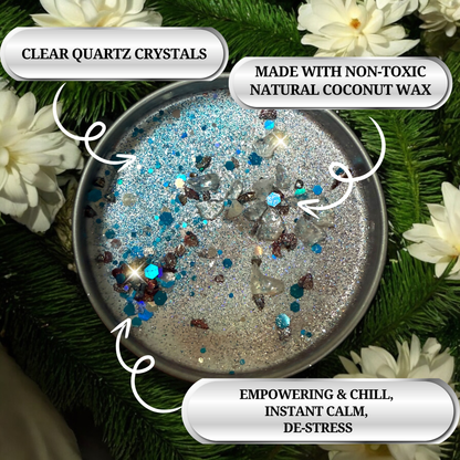 B*tch Chill candle for grounding and emotional balance