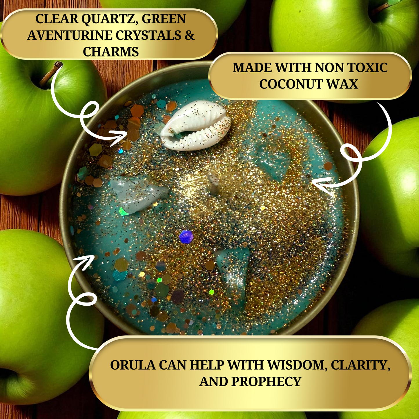 Devotional Orisha Candle – Orula (Orunmila) Ritual Spiritual Candle