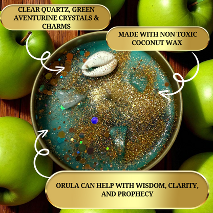 Devotional Orisha Candle – Orula (Orunmila) Ritual Spiritual Candle