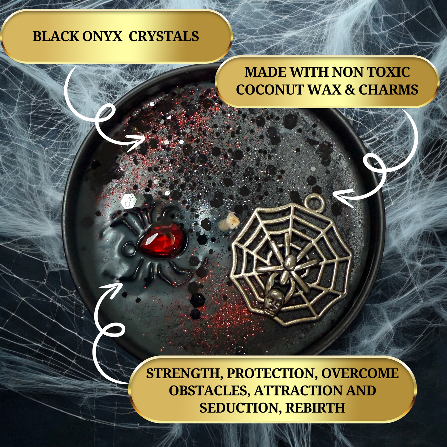 Black Widow Summoning Magic Candle