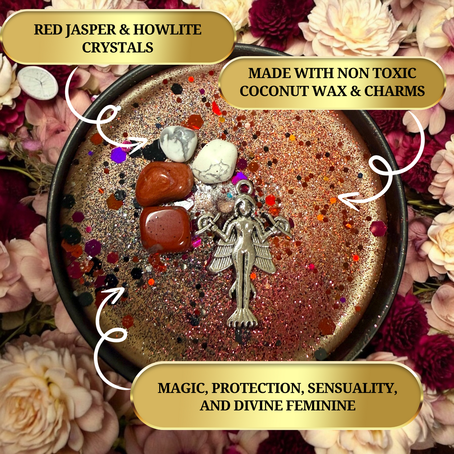 Lilith Summoning Spell Candle