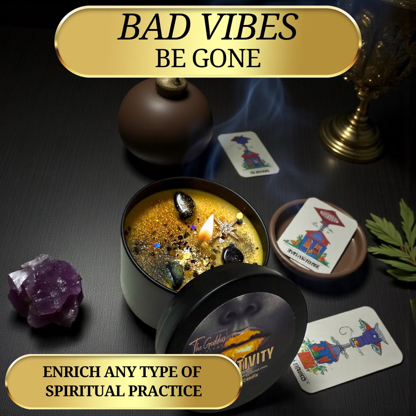 Creativity Candle – Inspiration, Creative Flow, Motivation & Idea-Boosting Ritual Candle