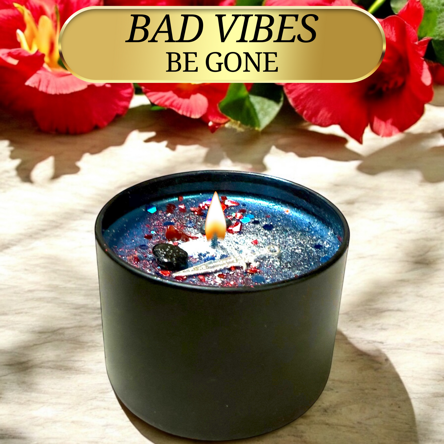 Kali Spell Candle - Remove Obstacles, Destroy the old, Personal growth, Rebirth & Renewal