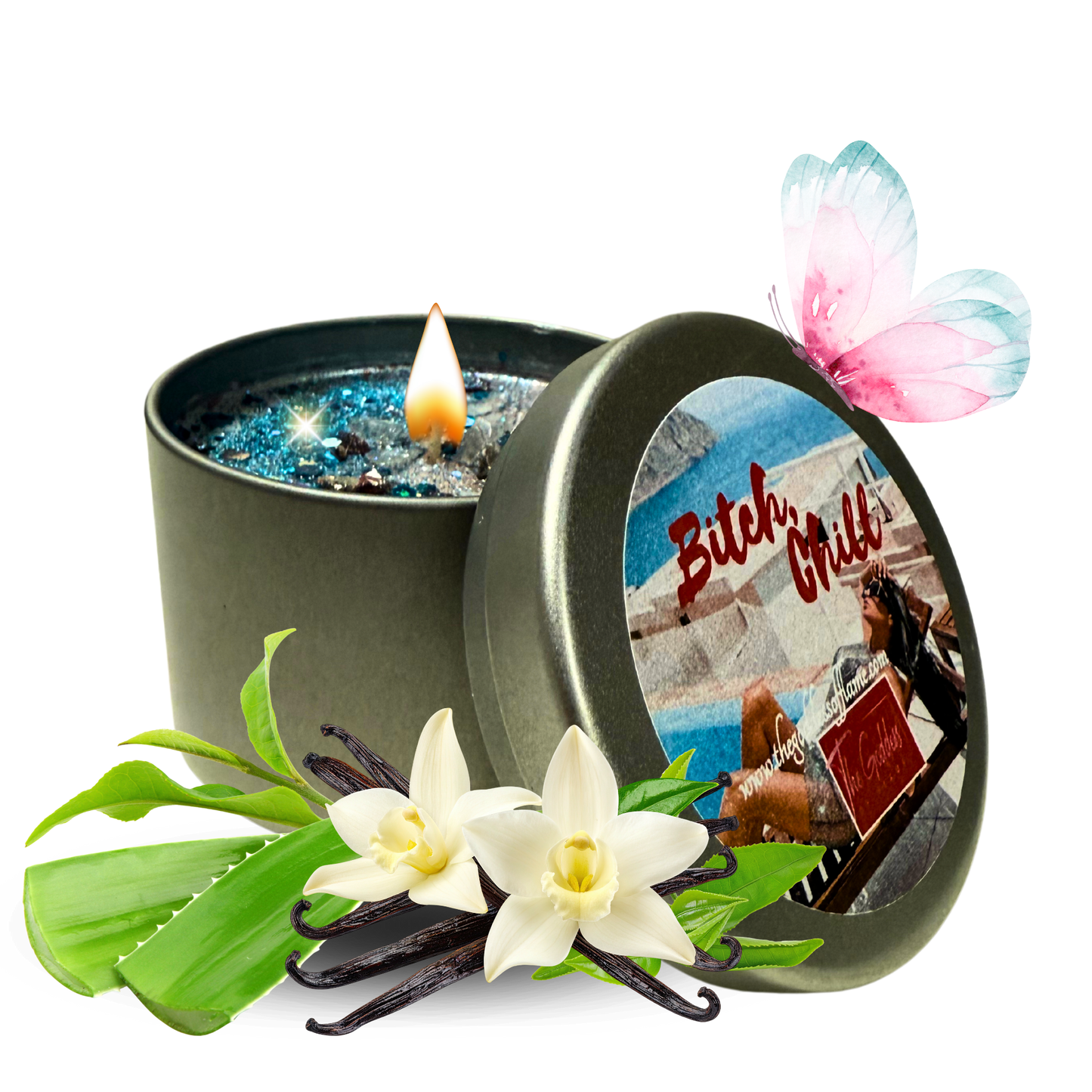B*tch Chill candle for stress relief and relaxation