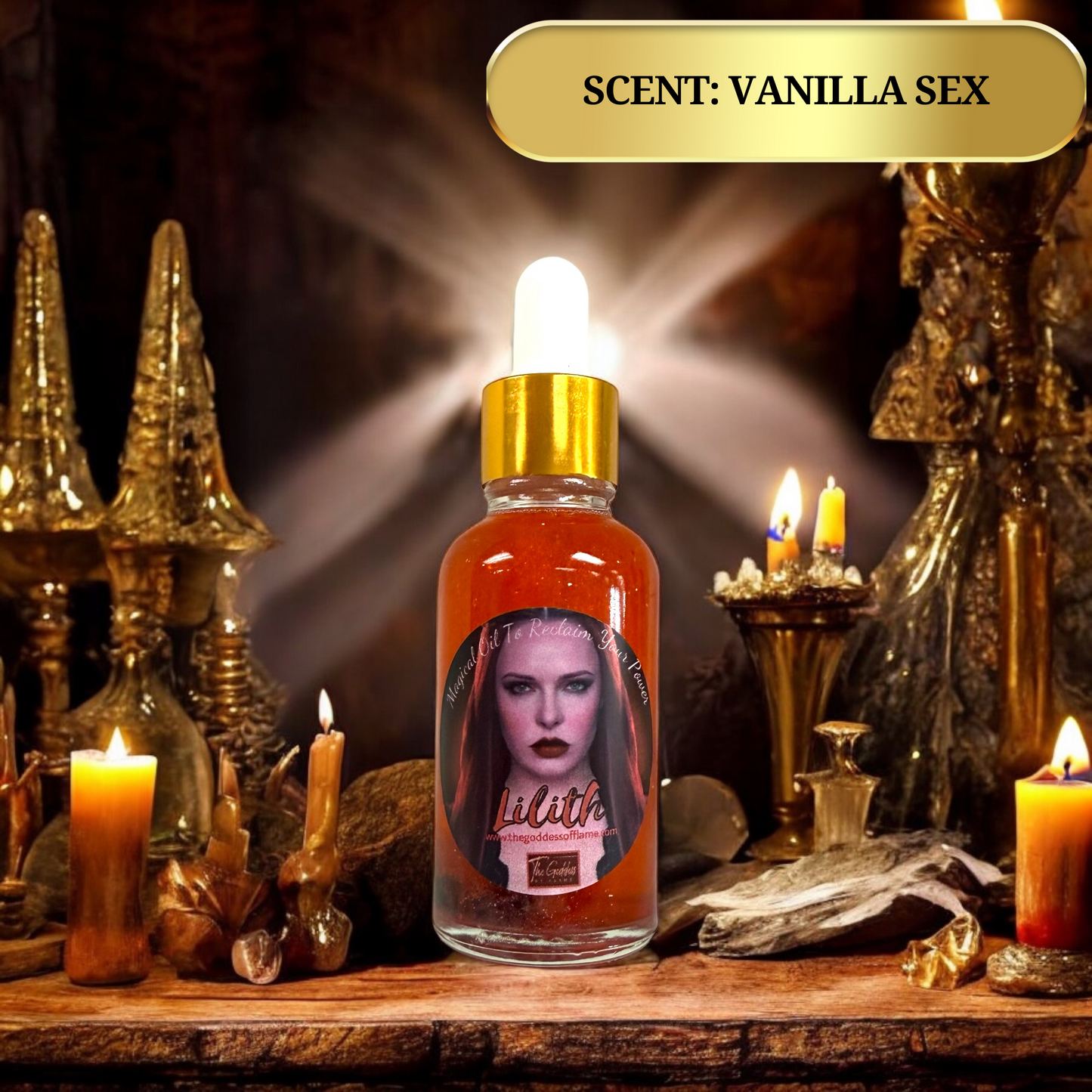 Lilith Conjuring Oil - Inner strength, Independence & Empowerment
