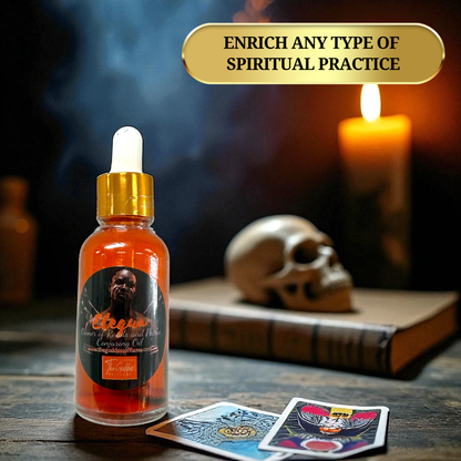 Spiritual Oil Dropper for Crossroads and Opportunities – Elegua Oil