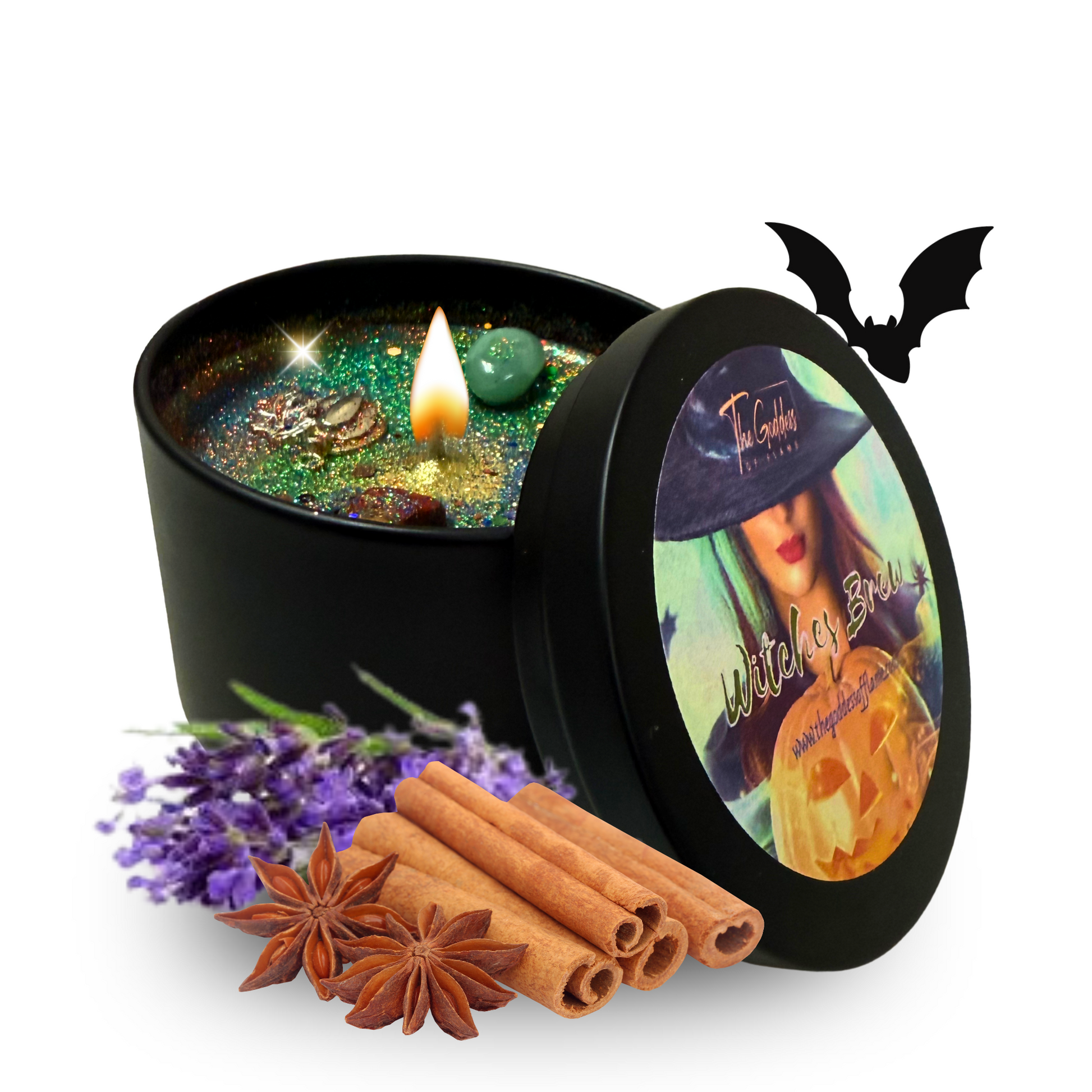 Witches Brew Candle for Rituals and Spell Work