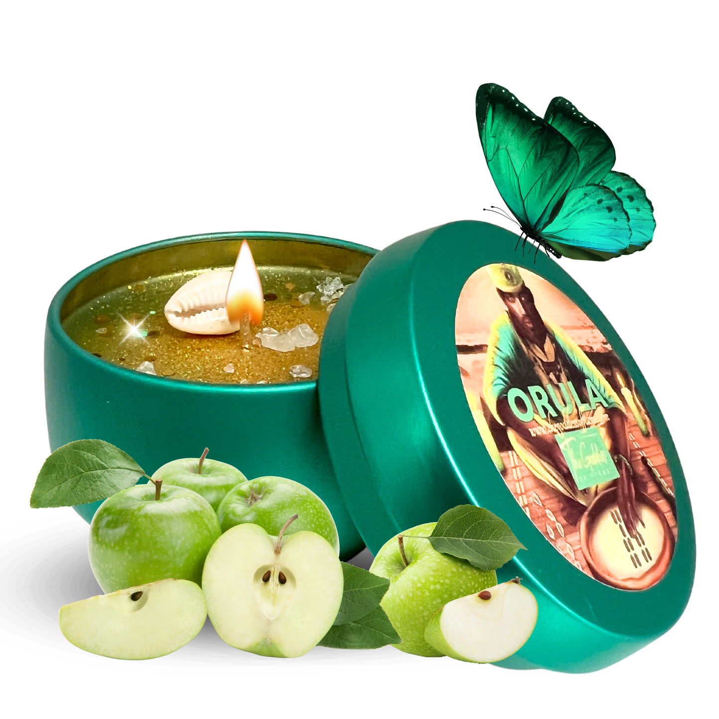 Orula Orisha of Divination and Wisdom Spiritual Offering Ritual Candle