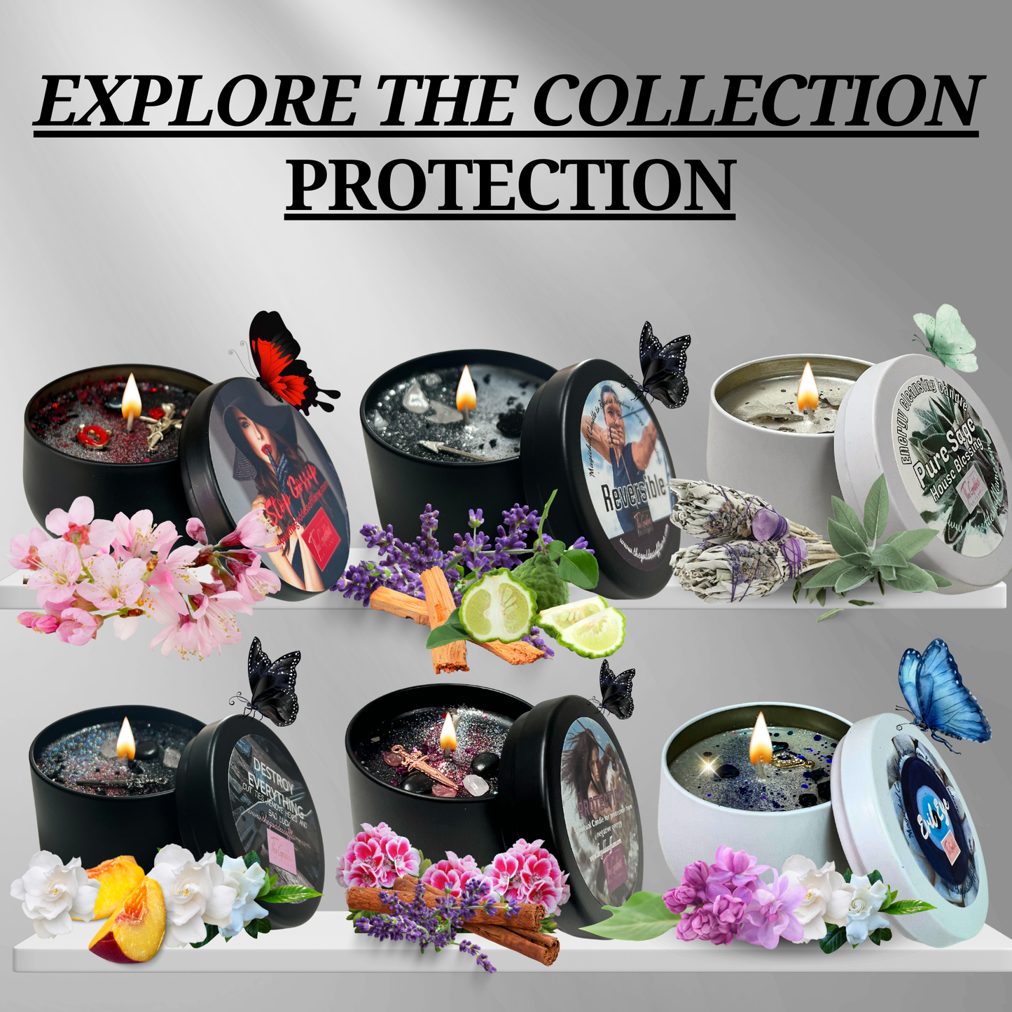 Evil Eye Protection Candle – Spiritual Ritual Candle for Banishing Negativity & Cleansing