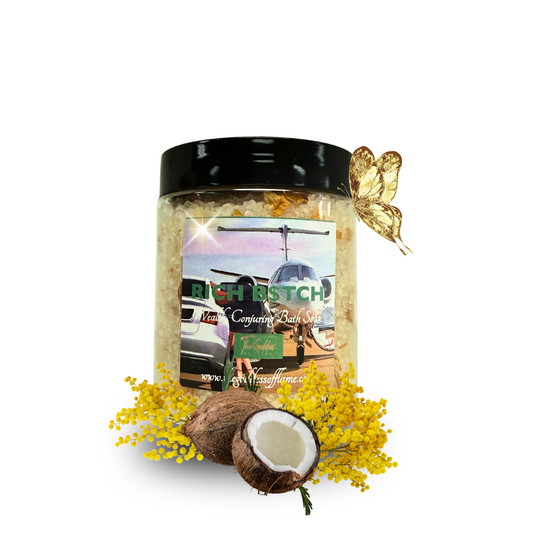 Rich B$tch Bath Salt for wealth, confidence, and abundance rituals