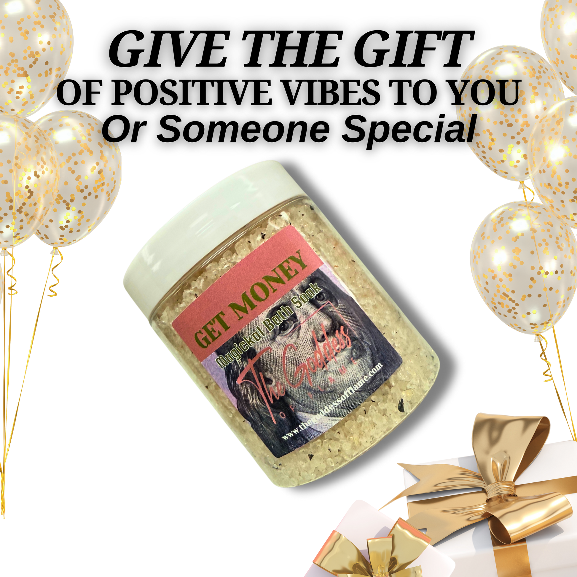 Spiritual bath salt for abundance, wealth, and financial clarity