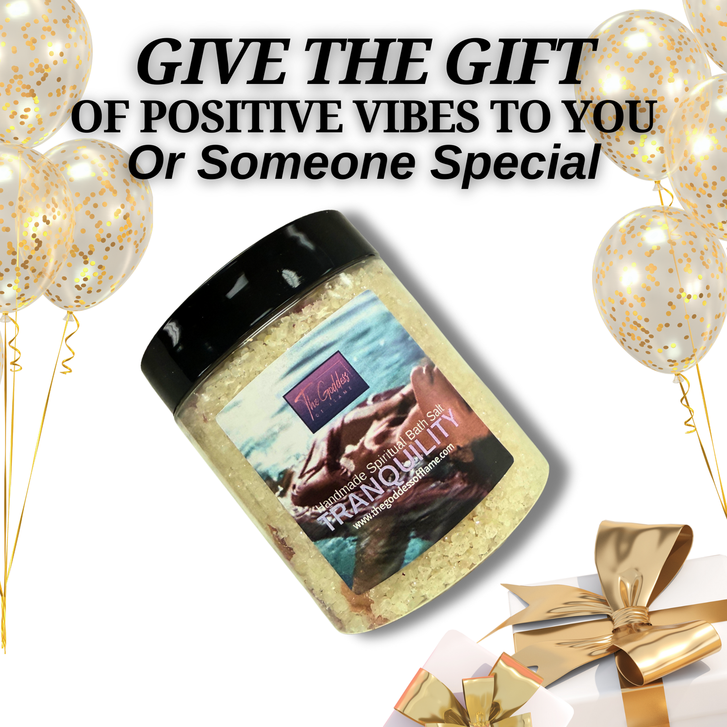 Tranquility bath soak for soothing and grounding rituals