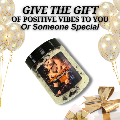 Magical bath salt for manifesting love and confidence