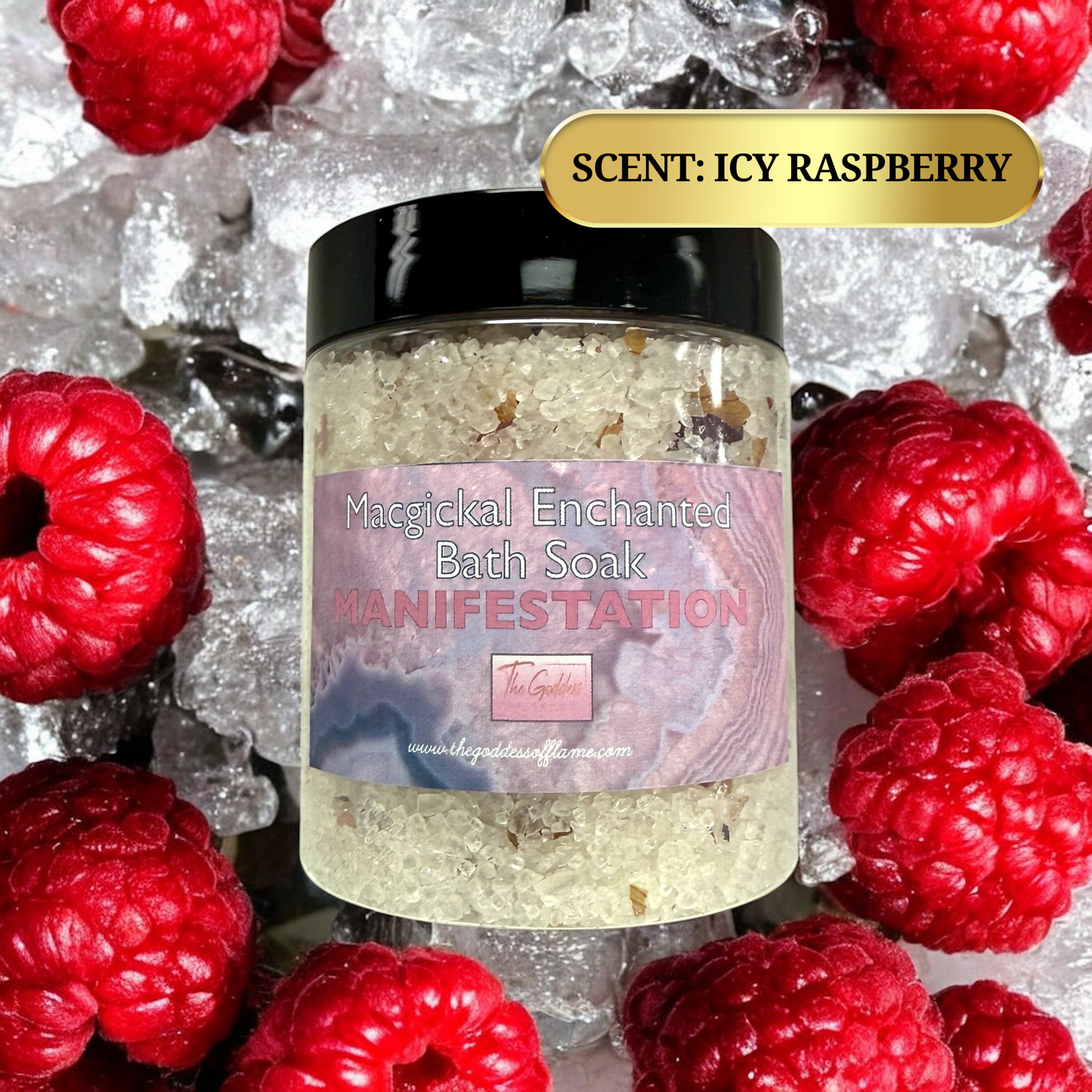Ritual bath salt designed to align energy with goals and desires