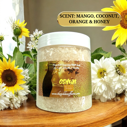Ritual bath salt inspired by Oshun for attraction and self-love