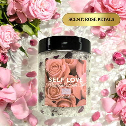 Ritual bath salt designed to support self-worth and compassion