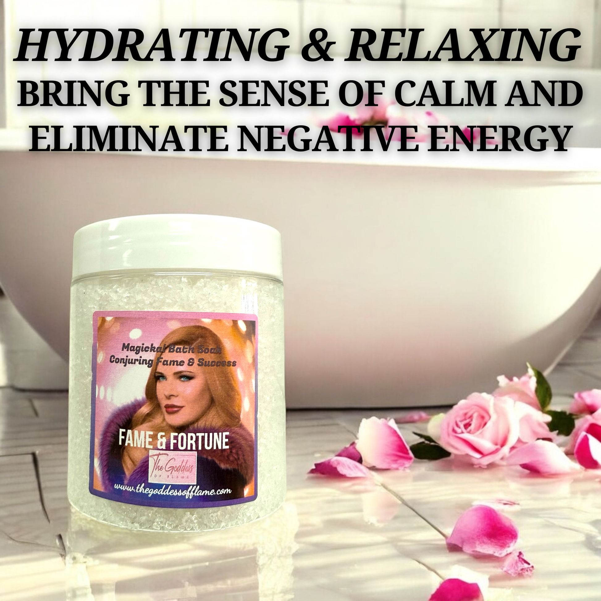 Bath salt used in wealth-attracting and prosperity rituals