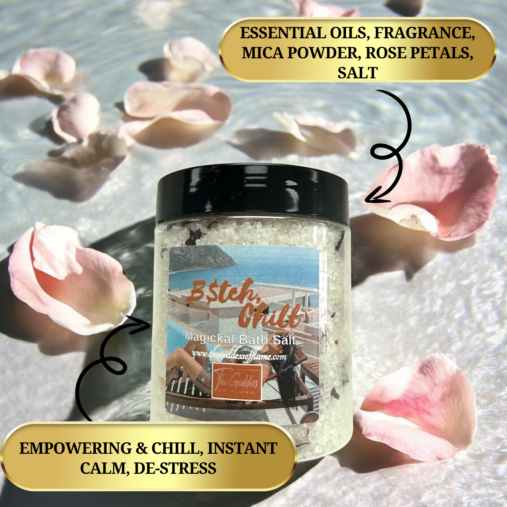 B*tch Chill bath soak for emotional reset and self-care