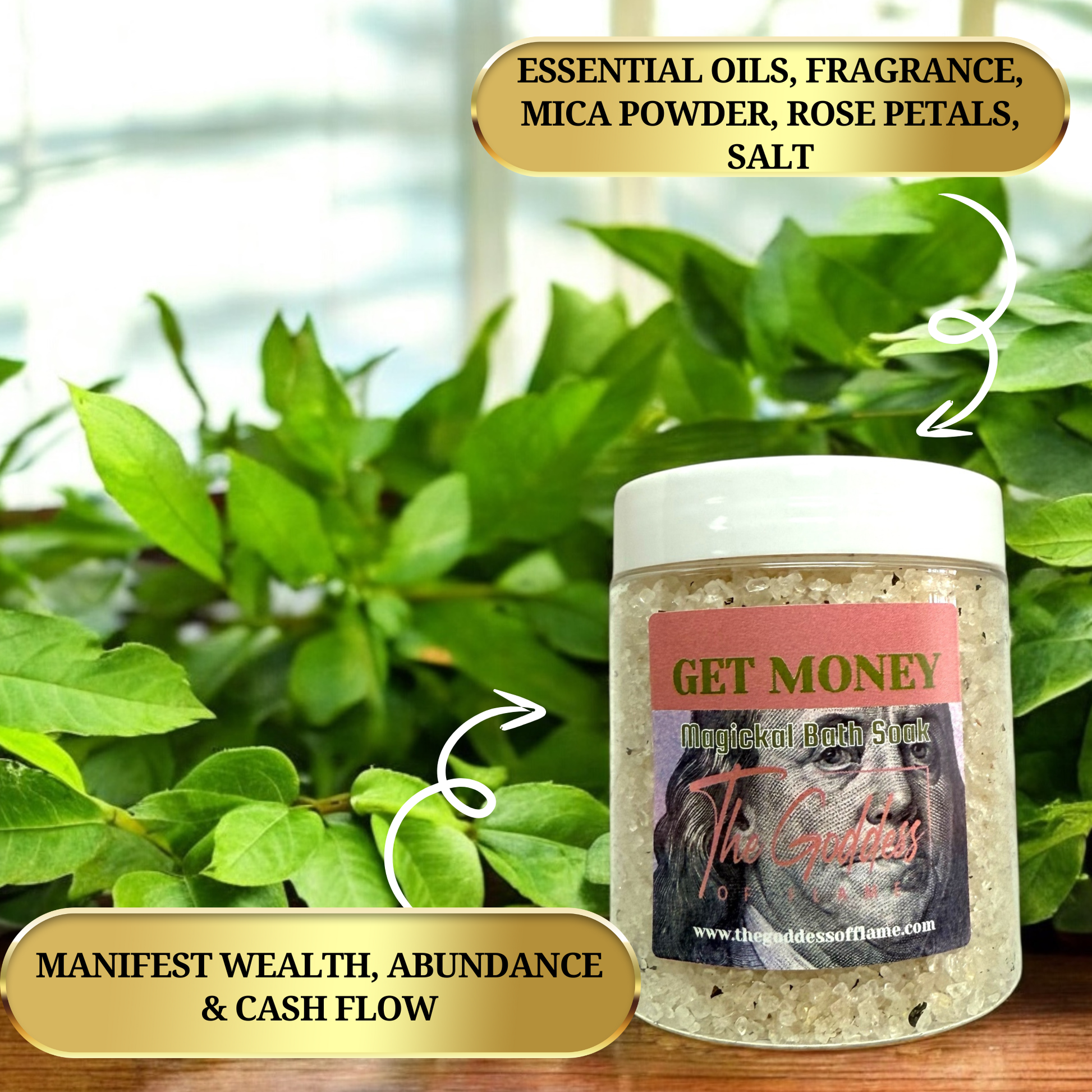 Get Money bath soak for manifestation and money spells