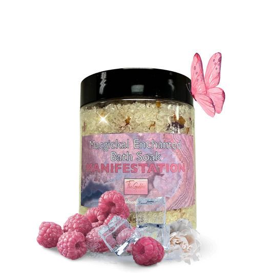 Manifestation Bath Salt for intention-setting and manifestation rituals