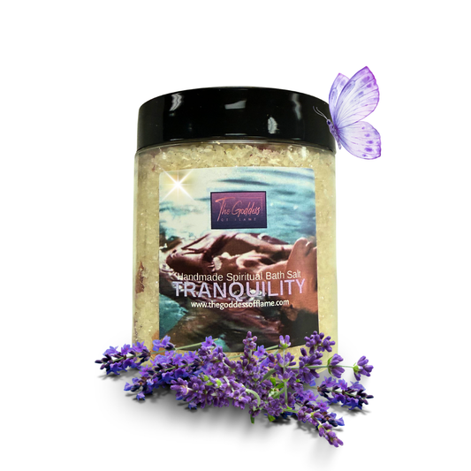 Tranquility Bath Salt for calm, relaxation, and stress relief