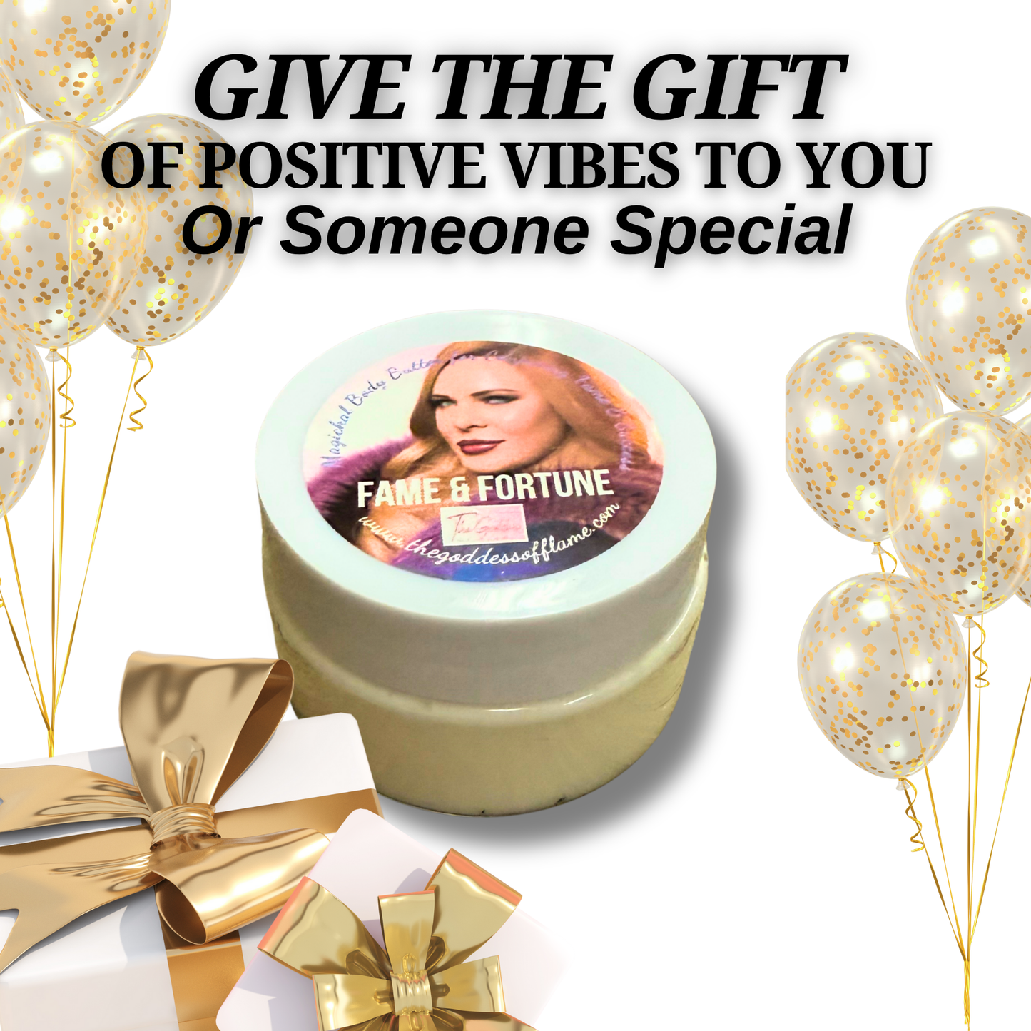 Fame & Fortune Body Butter – Manifest Wealth, Confidence & Magnetic Energy