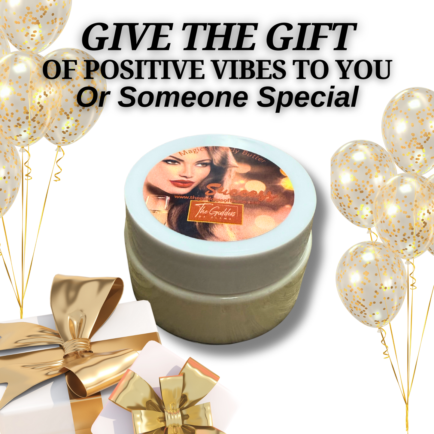 Success Body Butter – Ritual Skincare for Ambition, Confidence & Manifestation