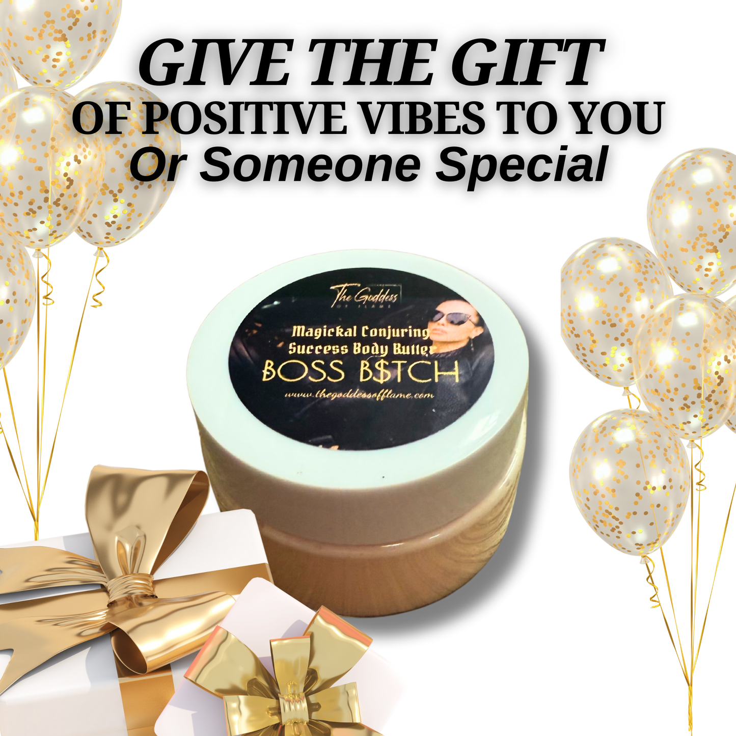 Boss B$tch Spiritual Body Butter - For Confidence, Success & Wealth