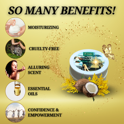 Manifestation ritual skincare – Rich B$tch Body Butter
