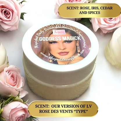 Goddess Magick Spiritual Body Butter - For Empowerment & Self Worth