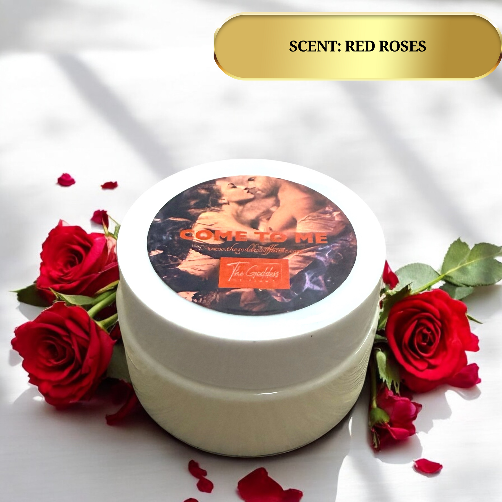 Spiritual body butter with rose and jasmine for love work
