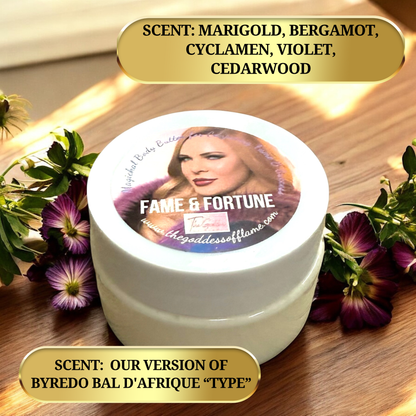 Fame & Fortune Body Butter – Manifest Wealth, Confidence & Magnetic Energy