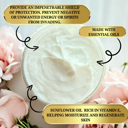 Protection Body Butter – Spiritual Shielding & Energy Defense with Clean Ingredients