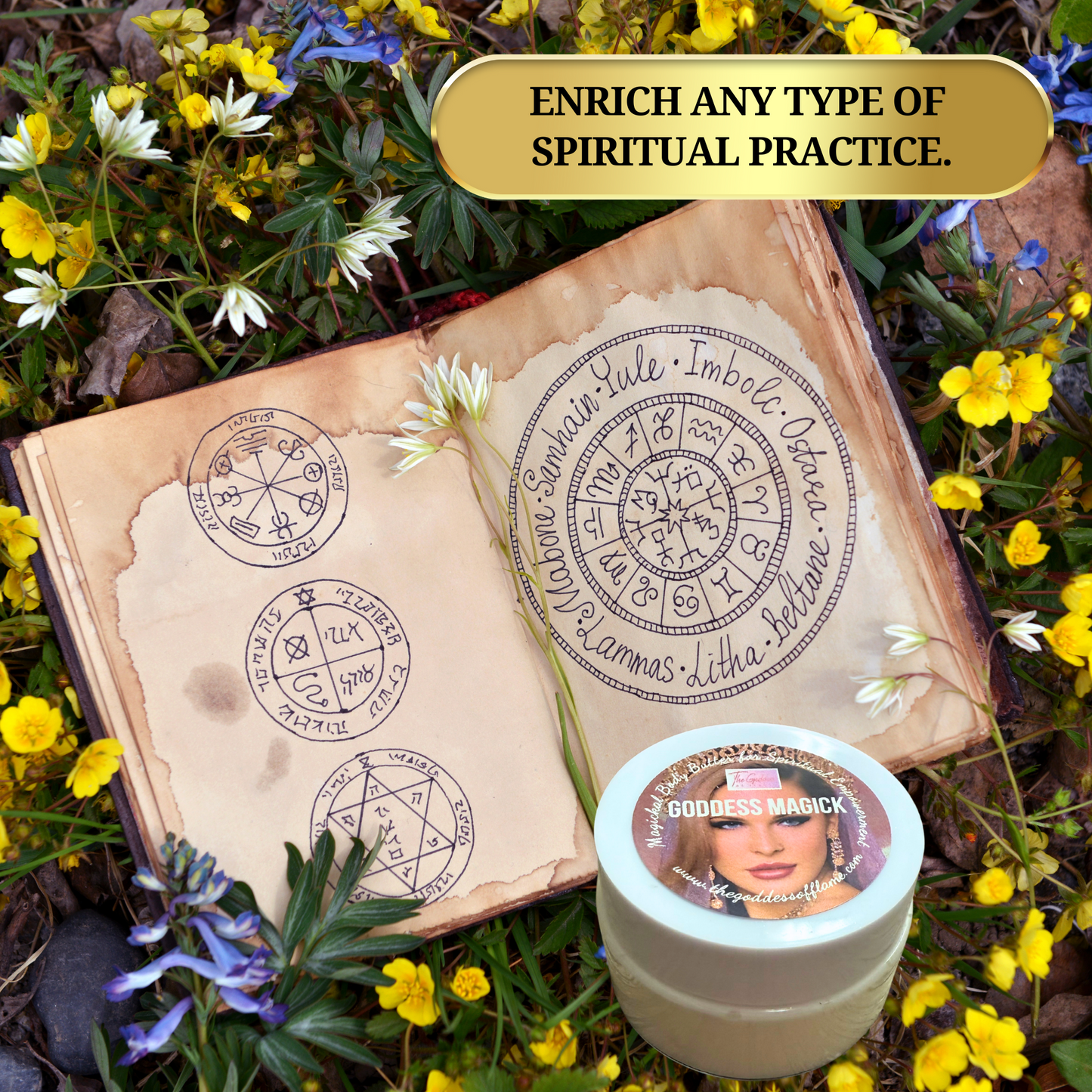 Goddess Magick Spiritual Body Butter - For Empowerment & Self Worth