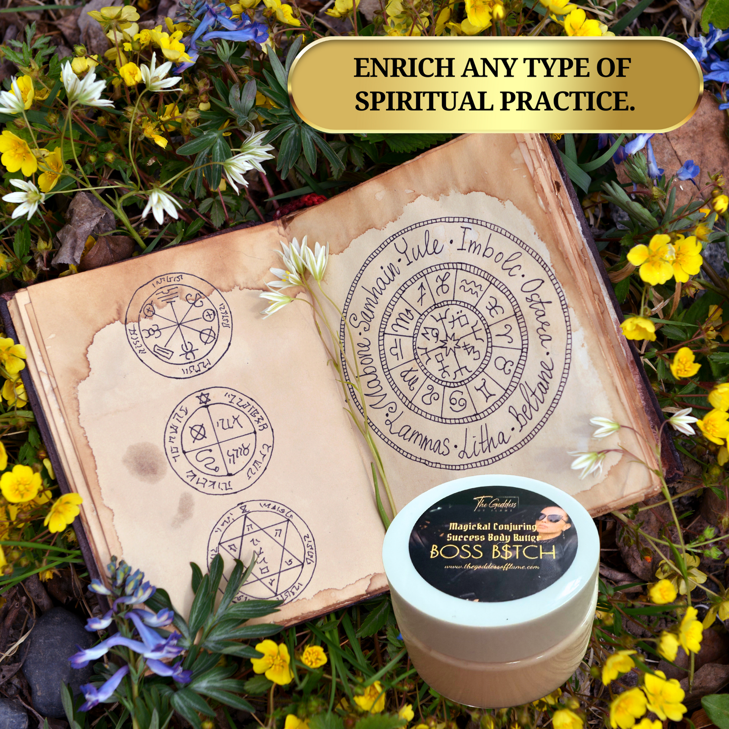 Boss B$tch Spiritual Body Butter - For Confidence, Success & Wealth