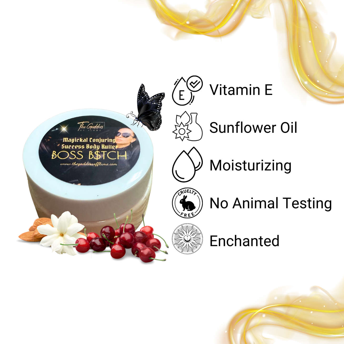 Boss B$tch Spiritual Body Butter - For Confidence, Success & Wealth