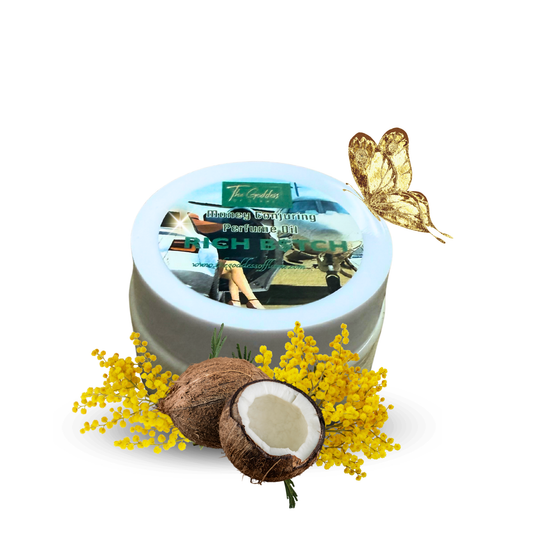 Rich B$tch Body Butter jar – vegan spiritual skincare product