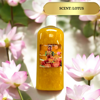 Lakshmi Hindu Goddess of Wealth Body Wash - For Abundance, Success & Wealth