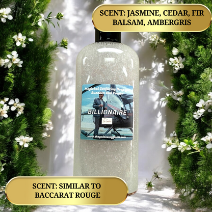 Billionaire Shower Gel - Attracts Abundance, Wealth Mindset, Enhances focus and Ambition