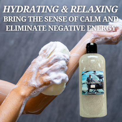 Billionaire Shower Gel - Attracts Abundance, Wealth Mindset, Enhances focus and Ambition