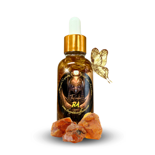 Ra Oil for solar rituals and Egyptian sun magic