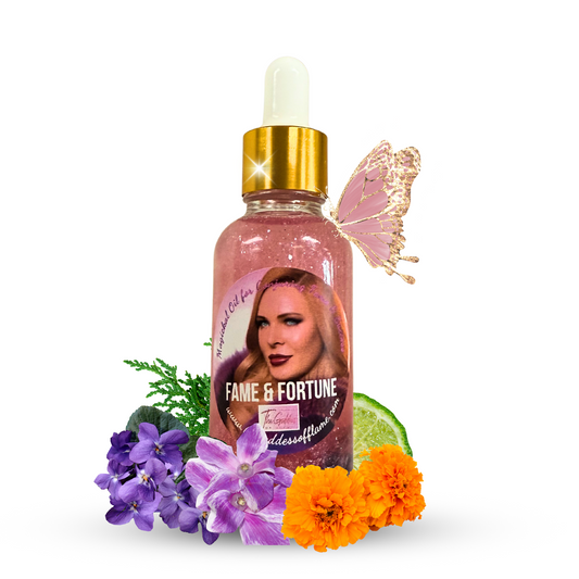 Fame & Fortune Conjuring Oil - Manifest Abundance, Success & Fame