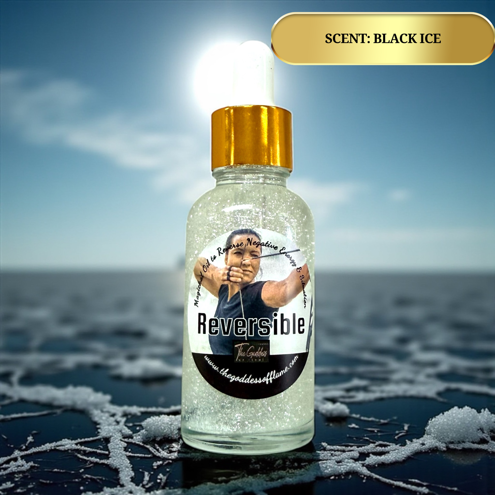 The Goddess of Flame Reversible Oil – Handcrafted Ritual Oil for Protection