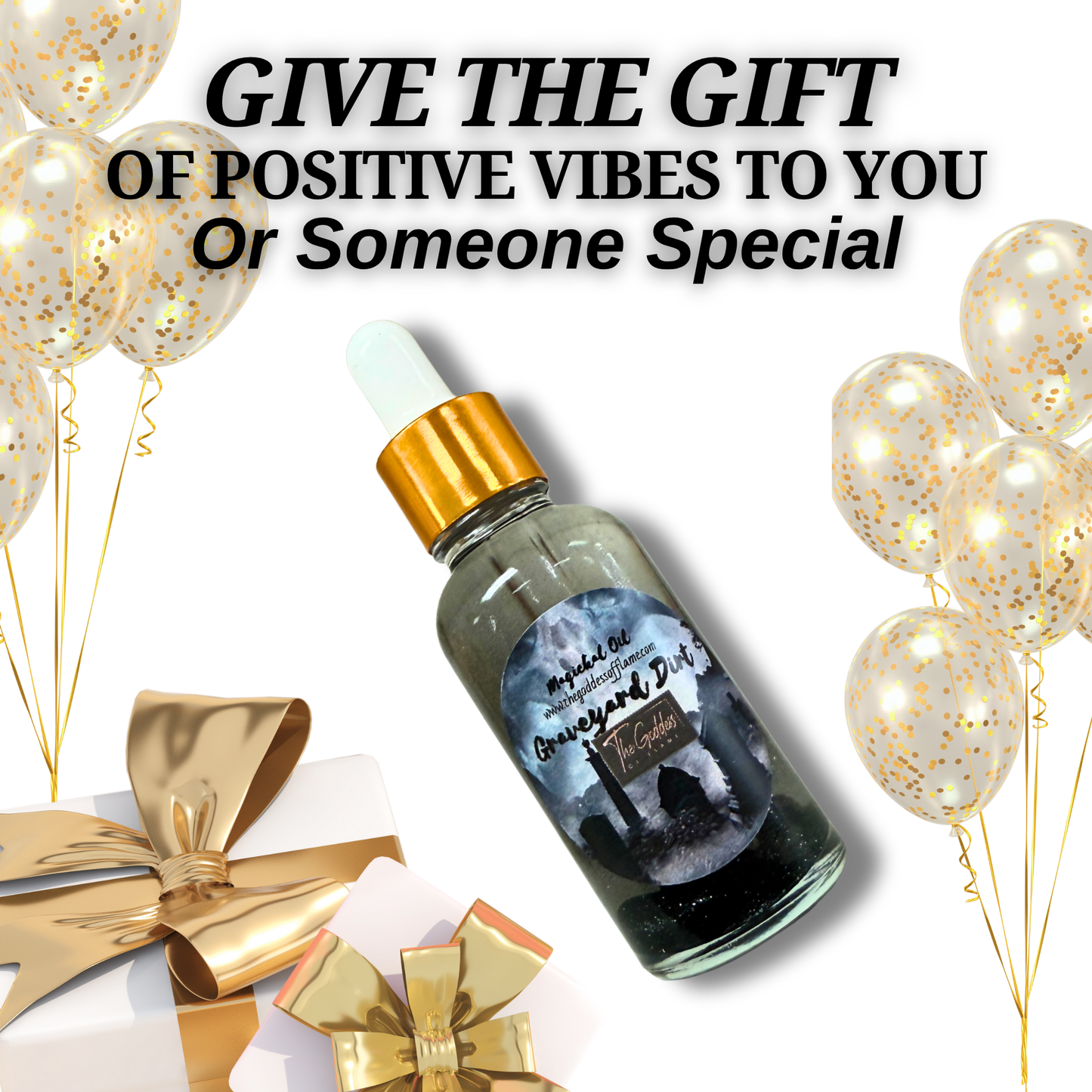 Graveyard Dirt Oil – Ritual & Anointing Oil for Protection, Banishing & Ancestor Work